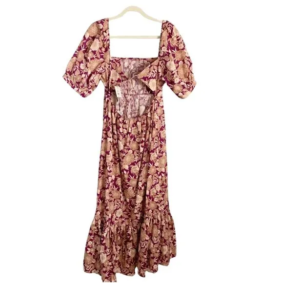 Favorite Daughter The Mirka Midi Dress 12 Red NWT