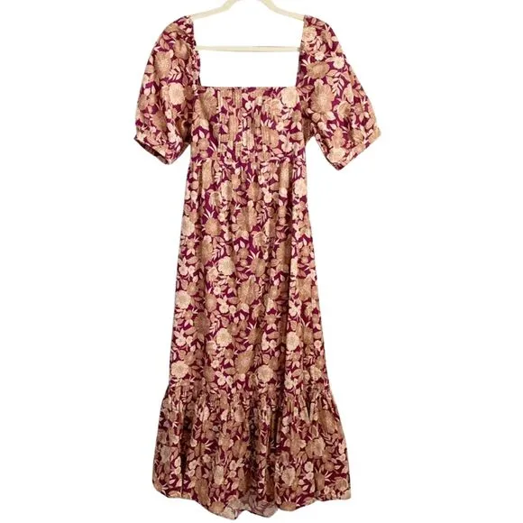 Favorite Daughter The Mirka Midi Dress 12 Red NWT