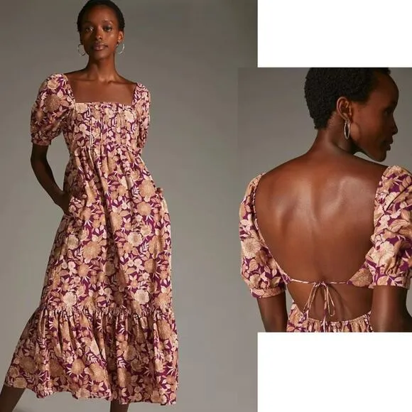 Favorite Daughter The Mirka Midi Dress 12 Red NWT