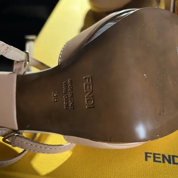 Fendi platform Sandals