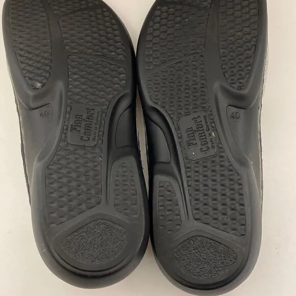 Finn Comfort Women's Gomera Soft Strappy Sandals In Silver Gray Size 40