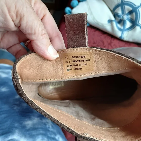 🧭FitFlop Signey Mixte Leather Ankle Boots 9