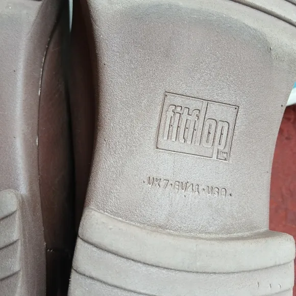 🧭FitFlop Signey Mixte Leather Ankle Boots 9