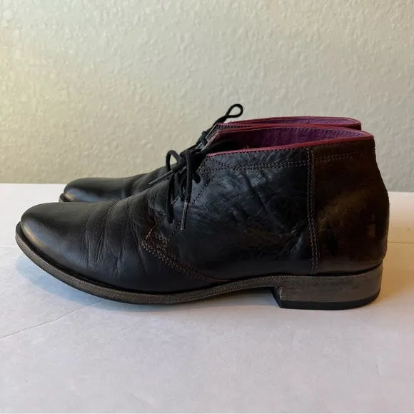 Fly London leather and suede Chukka boots
