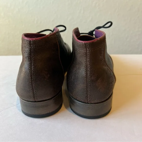Fly London leather and suede Chukka boots