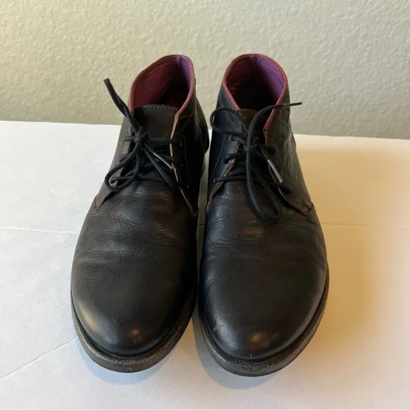 Fly London leather and suede Chukka boots