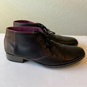 Fly London leather and suede Chukka boots