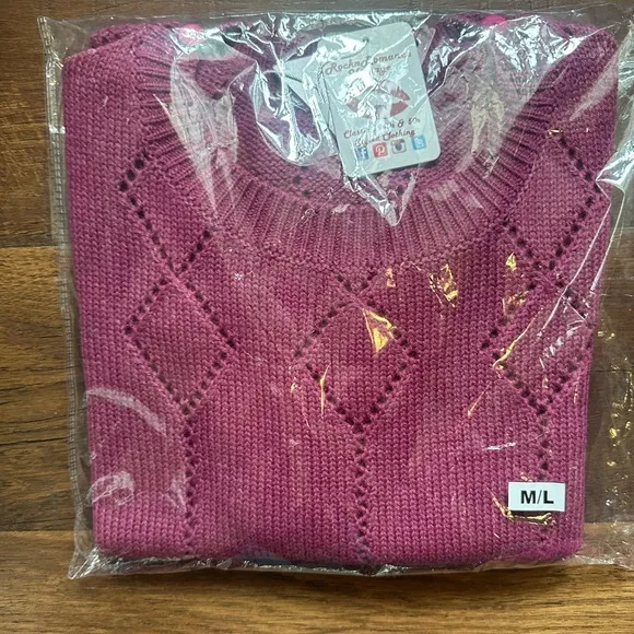 Frances Pullover Knitted Sweater by Rock n Romance Vintage
