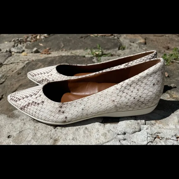 Franco Sarto Woman’s New Snake Print Flats