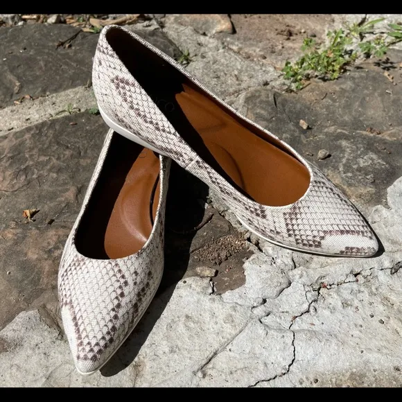 Franco Sarto Woman’s New Snake Print Flats