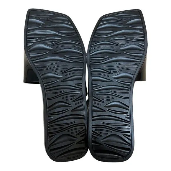 Franco Sarto Women's 7 Sorrento Thong Sandals Slides Padded Classic Stap…
