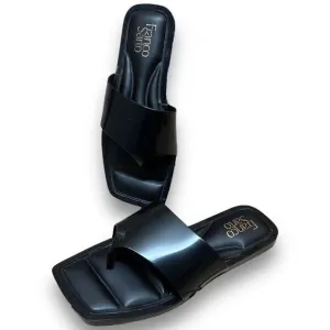 Franco Sarto Women's 7 Sorrento Thong Sandals Slides Padded Classic Stap…