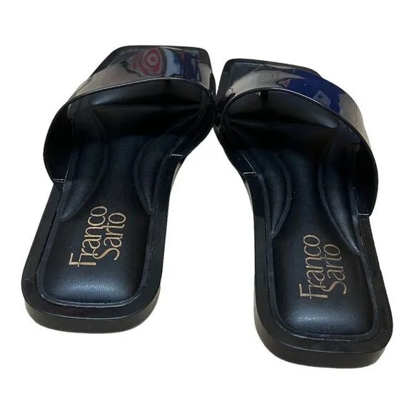 Franco Sarto Women's 7 Sorrento Thong Sandals Slides Padded Classic Stap…