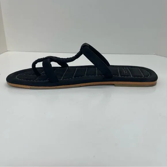 FREE PEOPLE Black Strap Sandal Hadden