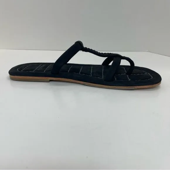 FREE PEOPLE Black Strap Sandal Hadden