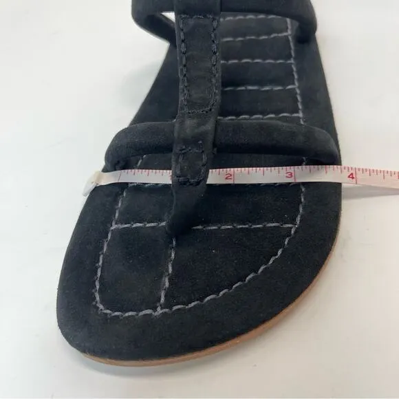 FREE PEOPLE Black Strap Sandal Hadden