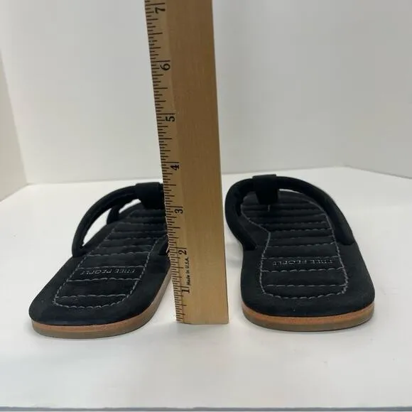 FREE PEOPLE Black Strap Sandal Hadden