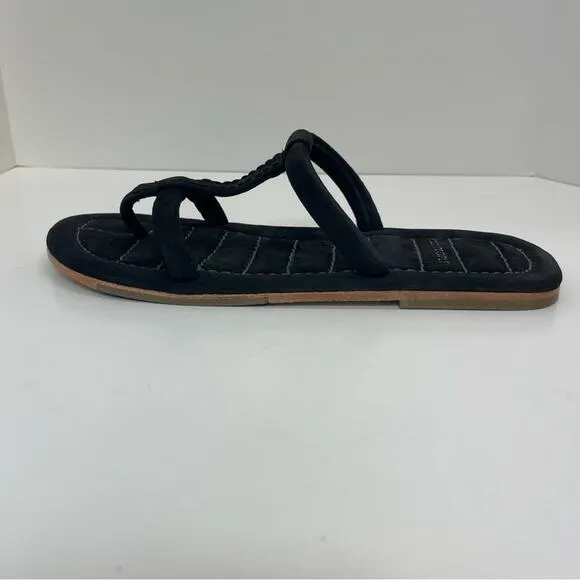 FREE PEOPLE Black Strap Sandal Hadden