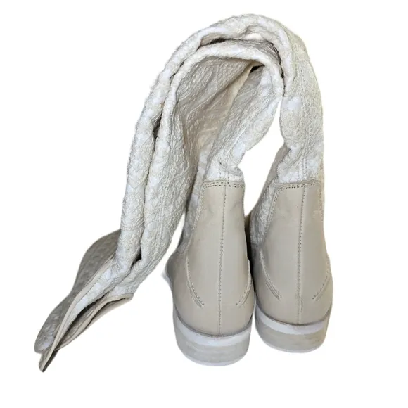 Free People Bren Textile Slouch Boots Size 37