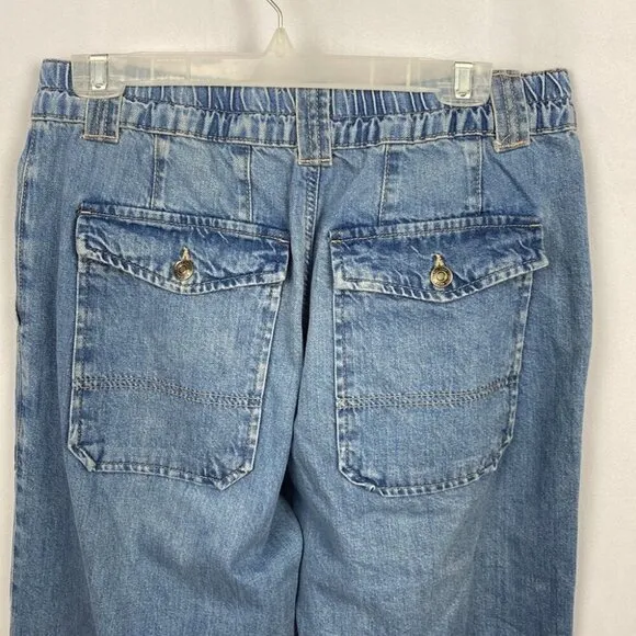 Free People Maeve Low Slung Oversized Trouser Jeans Small