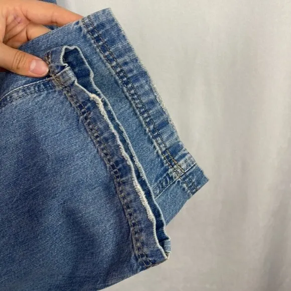 Free People Maeve Low Slung Oversized Trouser Jeans Small