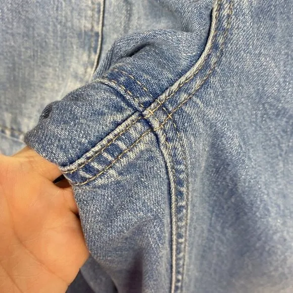 Free People Maeve Low Slung Oversized Trouser Jeans Small