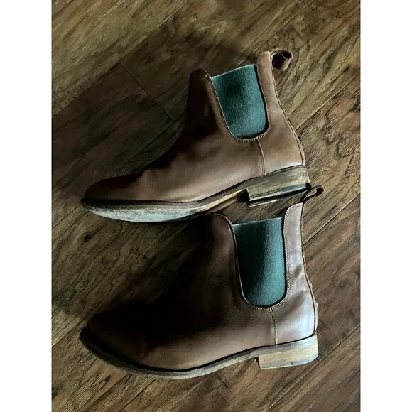 FREE PEOPLE x FARYLROBIN Janice Chelsea Boot w Grommets Size 10