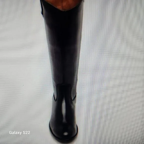 Frye | Melissa Button Tab Knee High Boots. Leather. NIB. Size 6