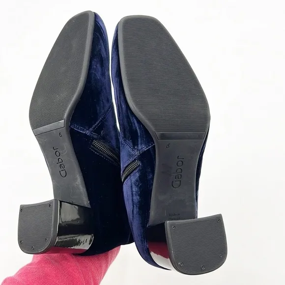 Gabor 860 Obervel Boot Navy Blue size 8.5 NWOT