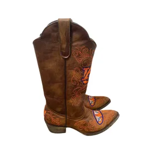 Gameday Boots "Auburn" Cowboy Boots in Excellent Condition Sz Women's 8