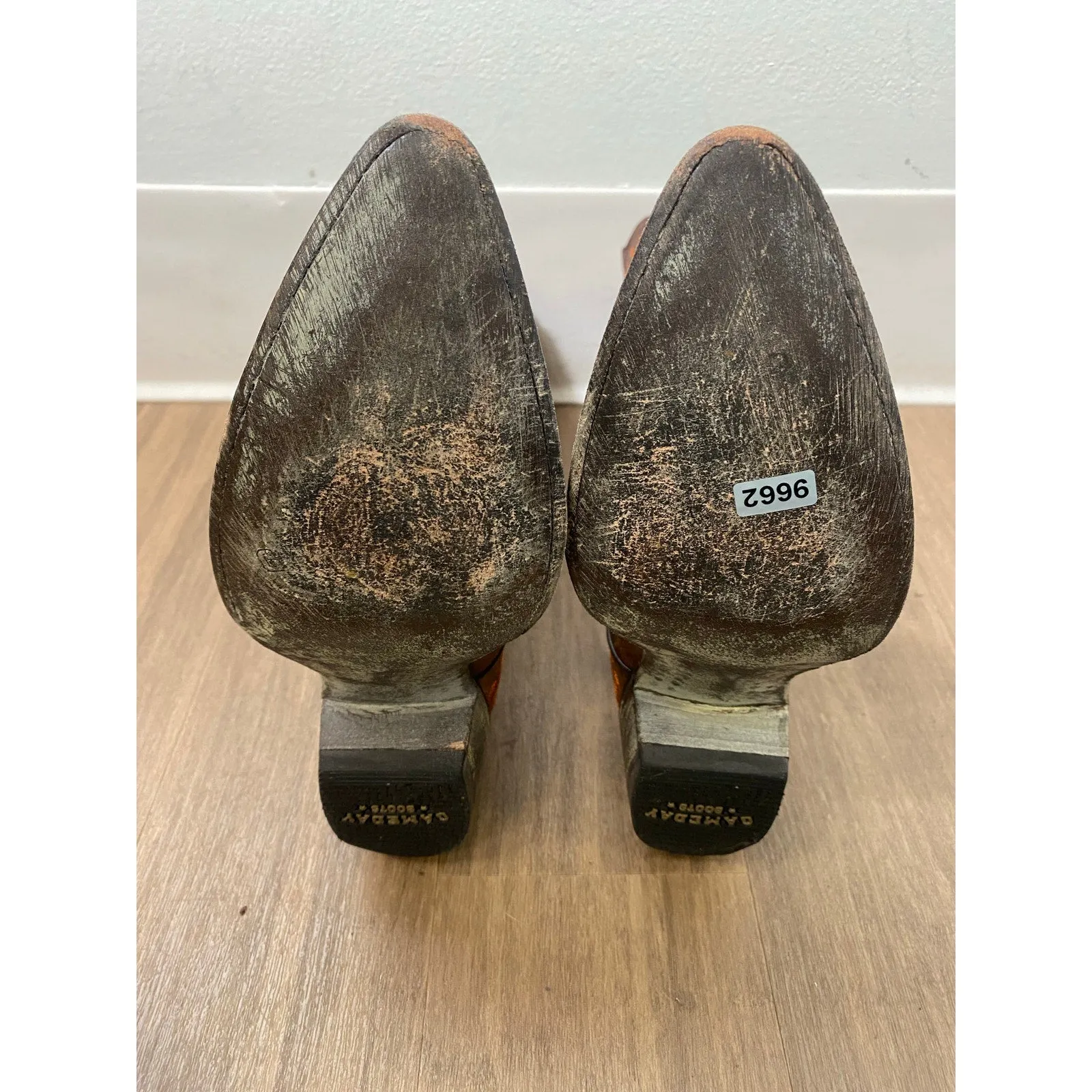 Gameday Boots "Auburn" Cowboy Boots in Excellent Condition Sz Women's 8