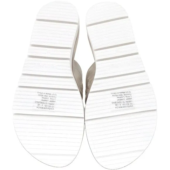 Gentle Souls by Kenneth Cole Women's Lavern Lite Thong Braid Sandal Size 5.5