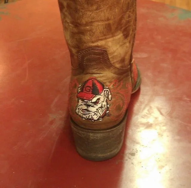 Georgia Bulldog Game Day Boots GA-M036-1