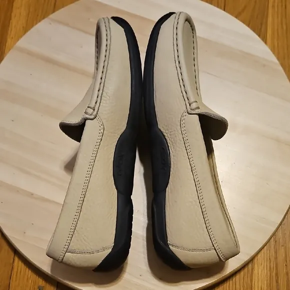 Geox Women's Respira Leather Loafers Size 38.5 (US 8.5)