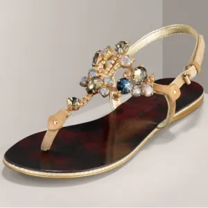 Giuseppe Zanotti Strap Thong Sandals Sz-38