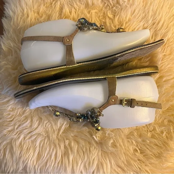 Giuseppe Zanotti Strap Thong Sandals Sz-38