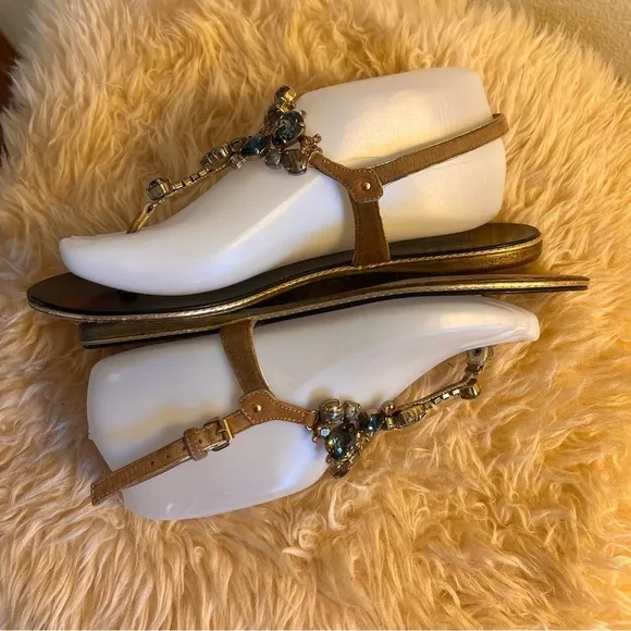 Giuseppe Zanotti Strap Thong Sandals Sz-38
