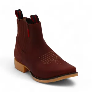 Hacienda Men's Shedron Leather Short Boots