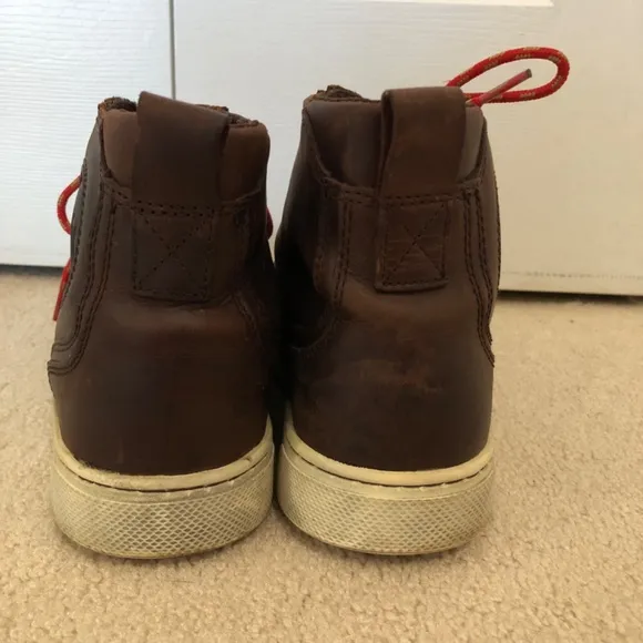 Harley Davidson Mens Bateman Ankle Pro Riding Shoe Brown Leather Boots Size 10.5