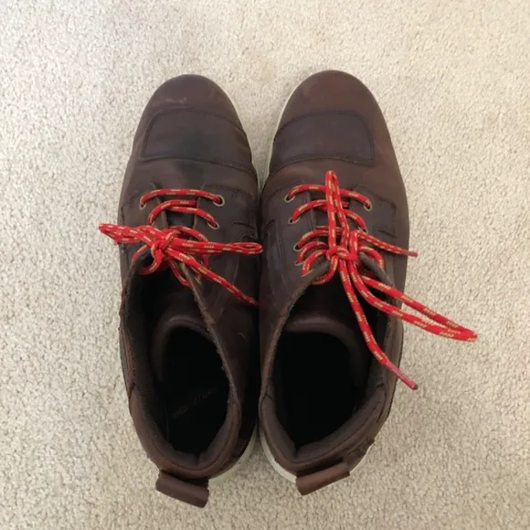 Harley Davidson Mens Bateman Ankle Pro Riding Shoe Brown Leather Boots Size 10.5