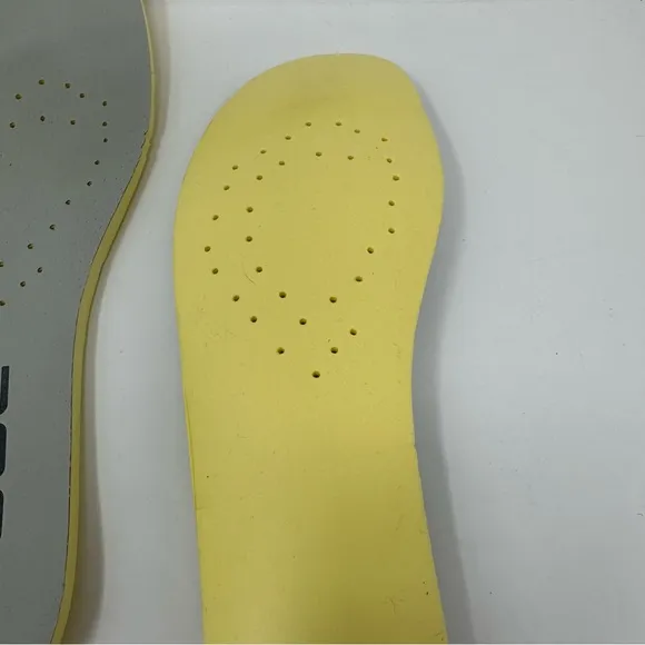 Hey Dude Wally Free Sox Metal H2O Airflow Shoes Loafers &amp; 2 Insoles Gray Size 13
