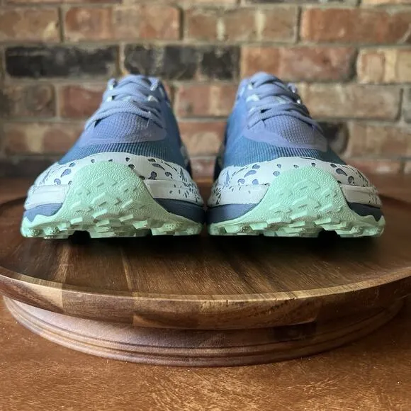Hoka One One Speedgoat 6 Aqua Blue Trail Outdoor Shoe Sneakers Women's Size 8.5