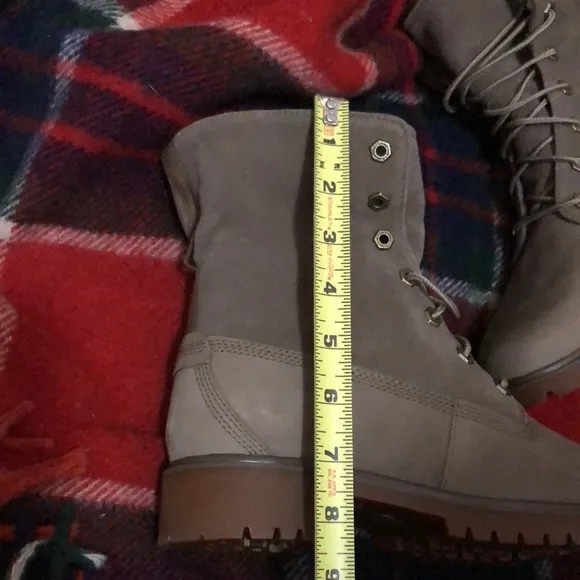 🎉HP🎉New In Box-Timberland”Jayne”Fleece/Fold/Down Nubuck Boots-Brown-7.5 Wmns