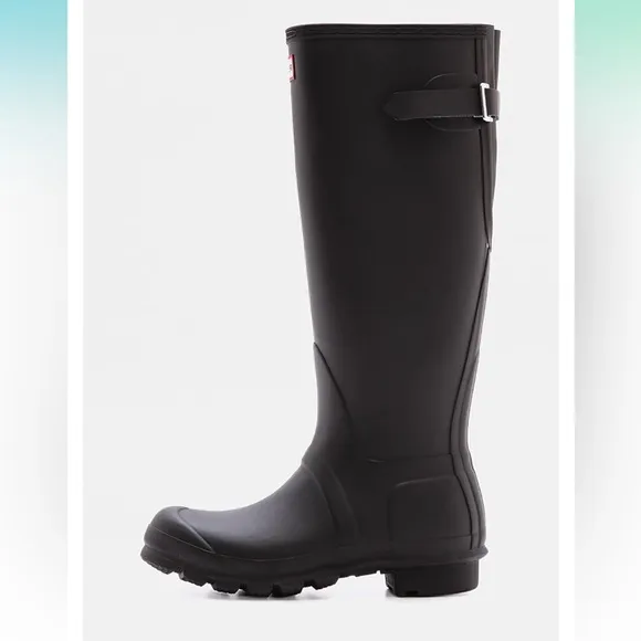 Hunter • Black Wellington Rain Boots