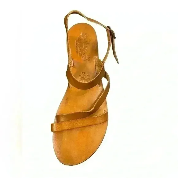 i lupi di toscana Made in Italy Leather Sandals Size 41