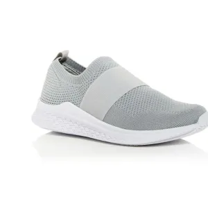 I Slides Grey knit Delta NIB