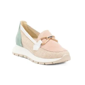IGI&amp;CO Pink/Blue Made In Italy Comfort Loafers