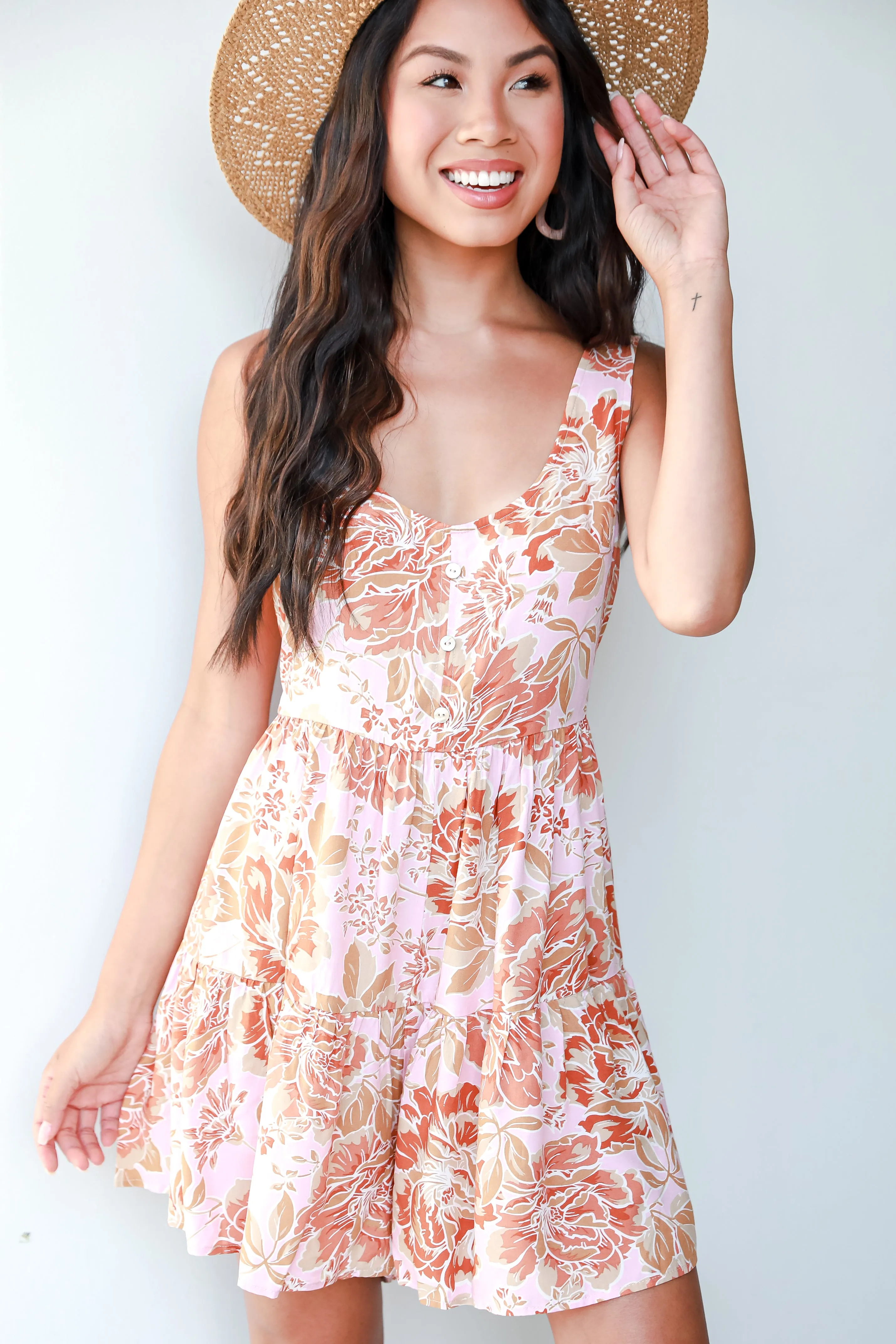 In Full Bloom Floral Romper