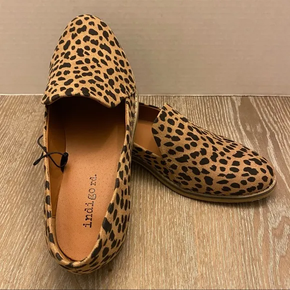 INDIGO RD. Hopeful Flat Leopard Print Loafer