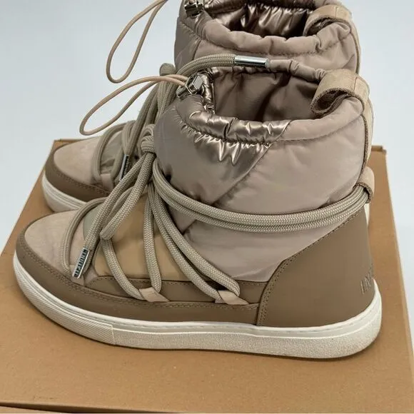 Inuikii Women’s Size 7 Sneaker Puffer Low ankle boots